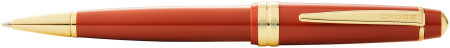 Cross Bailey Light Ballpoint Pen - Amber Resin with Gold Plated Trim