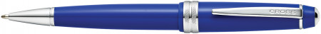Cross Bailey Light Ballpoint Pen - Blue Chrome Trim