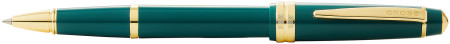 Cross Bailey Light Rollerball Pen - Green Resin with Gold Plated Trim