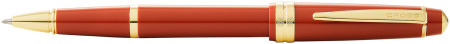 Cross Bailey Light Rollerball Pen - Amber Resin with Gold Plated Trim