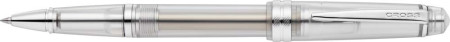 Cross Bailey Light Rollerball Pen - Translucent Clear Resin with Bright Chrome Trim
