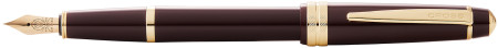 Cross Bailey Light Fountain Pen - Burgundy Resin with Gold Plated Trim