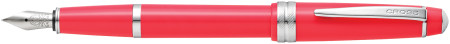 Cross Bailey Light Fountain Pen - Coral Chrome Trim