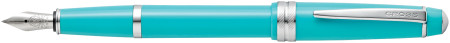 Cross Bailey Light Fountain Pen - Teal Chrome Trim