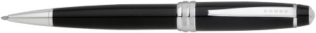 Cross Bailey Ballpoint Pen - Black Lacquer Chrome Trim