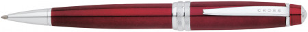 Cross Bailey Ballpoint Pen - Red Lacquer Chrome Trim
