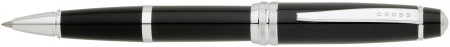 Cross Bailey Rollerball Pen - Black Lacquer Chrome Trim