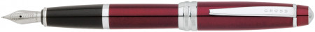 Cross Bailey Fountain Pen - Red Lacquer Chrome Trim