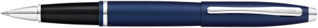 Cross Calais Rollerball Pen - Midnight Blue Chrome Trim