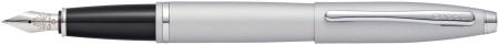 Cross Calais Fountain Pen - Satin Chrome