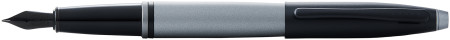 Cross Calais Fountain Pen - Grey Lacquer Black Trim