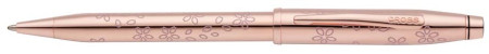 Cross Century II Cherry Blossom Ballpoint Pen - Rose Gold with Rose Gold Trim