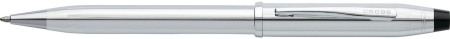 Cross Century II Ballpoint Pen Gift Set - Lustrous Chrome with Classic Black Journal