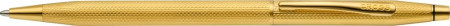 Cross Classic Century Ballpoint Pen - 23KT Gold-plated Engraved Diamond Pattern with 23KT Gold-plated Trim