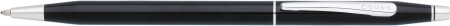 Cross Classic Century Ballpoint Pen - Black Lacquer Chrome Trim