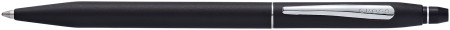 Cross Click Ballpoint Pen - Classic Black Chrome Trim