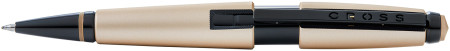 Cross Edge Rollerball Pen - Matte Hazlenut Lacquer PVD Trim