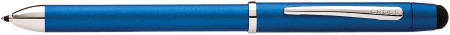 Cross Tech3+ Multipen - Metallic Blue Chrome Trim