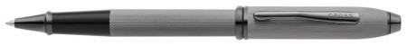 Cross Townsend Rollerball Pen - Slate Gray Engraved Diamond Pattern with Slate Gray Trim