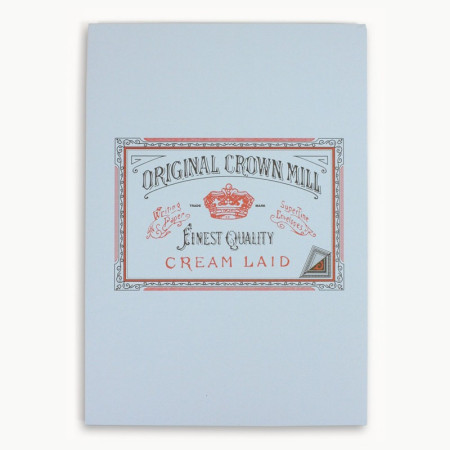 Crown Mill Classics A4 Paper Pad - 50 Sheets - Blue