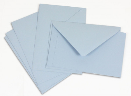 Crown Mill Classics C6 Set of 15 Cards and Envelopes - Blue
