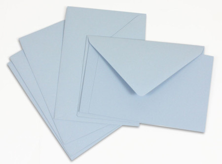 Crown Mill Classics C6 Set of 15 Cards and Envelopes - Blue