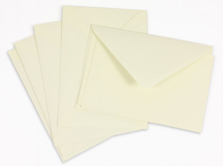 Crown Mill Classics 9x14cm Set of 15 Cards and Envelopes - Cream