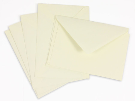 Crown Mill Classics C6 Set of 15 Cards and Envelopes - Cream