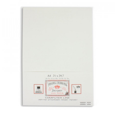 Crown Mill Computer Line A4 135gsm Paper - Pack of 50 - White
