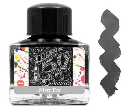 Diamine Ink Bottle 40ml - Silver Fox