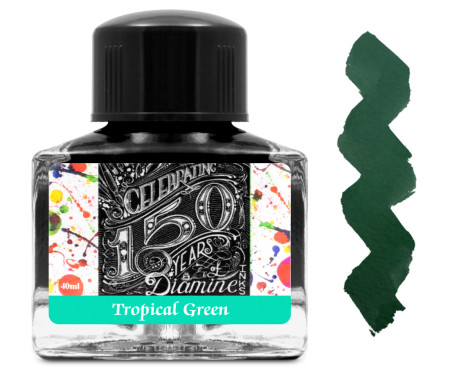 Diamine Ink Bottle 40ml - Tropical Green