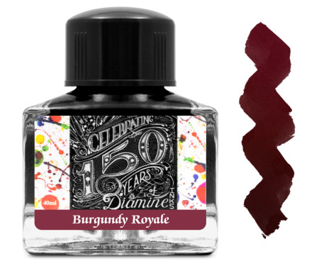 Diamine Ink Bottle 40ml - Burgundy Royale