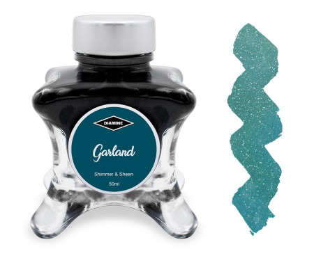 Diamine Inkvent Christmas Ink Bottle 50ml - Garland