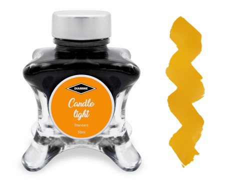 Diamine Inkvent Christmas Ink Bottle 50ml - Candle Light