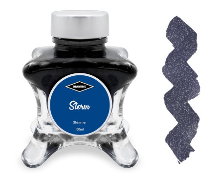 Diamine Inkvent Christmas Ink Bottle 50ml - Storm