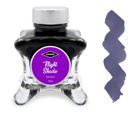 Diamine Inkvent Christmas Ink Bottle 50ml - Nightshade