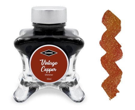 Diamine Inkvent Christmas Ink Bottle 50ml - Vintage Copper