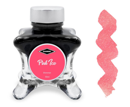 Diamine Inkvent Christmas Ink Bottle 50ml - Pink Ice