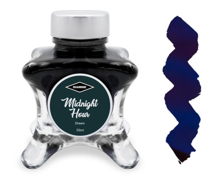 Diamine Inkvent Christmas Ink Bottle 50ml - Midnight Hour