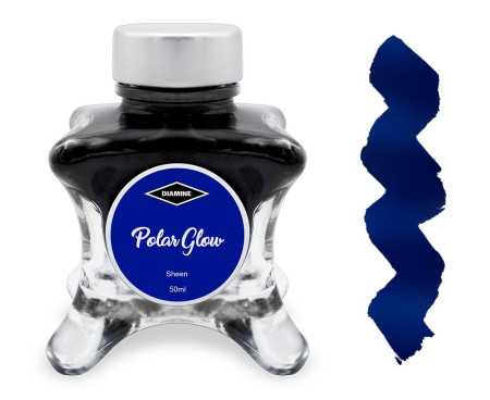 Diamine Inkvent Christmas Ink Bottle 50ml - Polar Glow