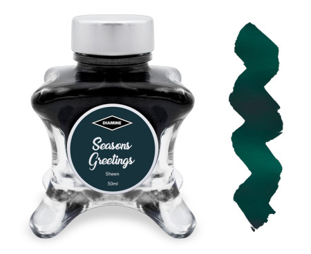 Diamine Inkvent Christmas Ink Bottle 50ml - Seasons Greetings