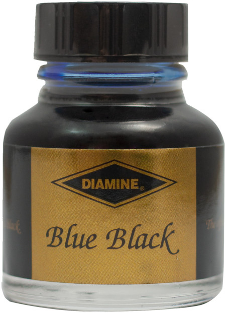 Diamine Ink Bottle 30ml - Registrar's Blue/Black