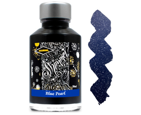 Diamine Ink Bottle 50ml - Blue Pearl