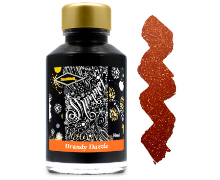 Diamine Ink Bottle 50ml - Brandy Dazzle