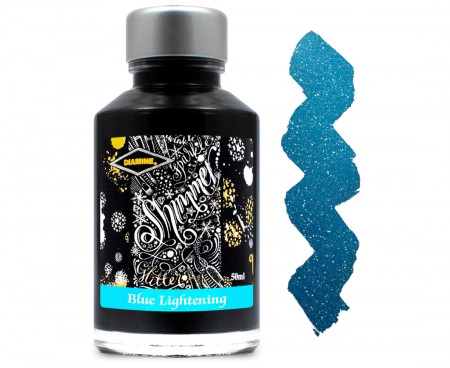 Diamine Ink Bottle 50ml - Blue Lightning