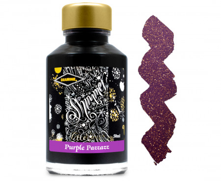 Diamine Ink Bottle 50ml - Purple Pazzazz