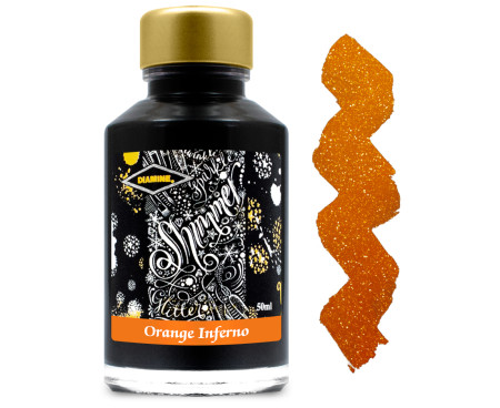 Diamine Ink Bottle 50ml - Inferno Orange