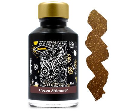 Diamine Ink Bottle 50ml - Cocoa Shimmer