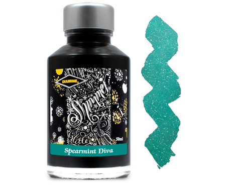 Diamine Ink Bottle 50ml - Spearmint Diva