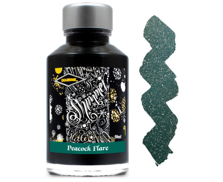 Diamine Ink Bottle 50ml - Peacock Flare